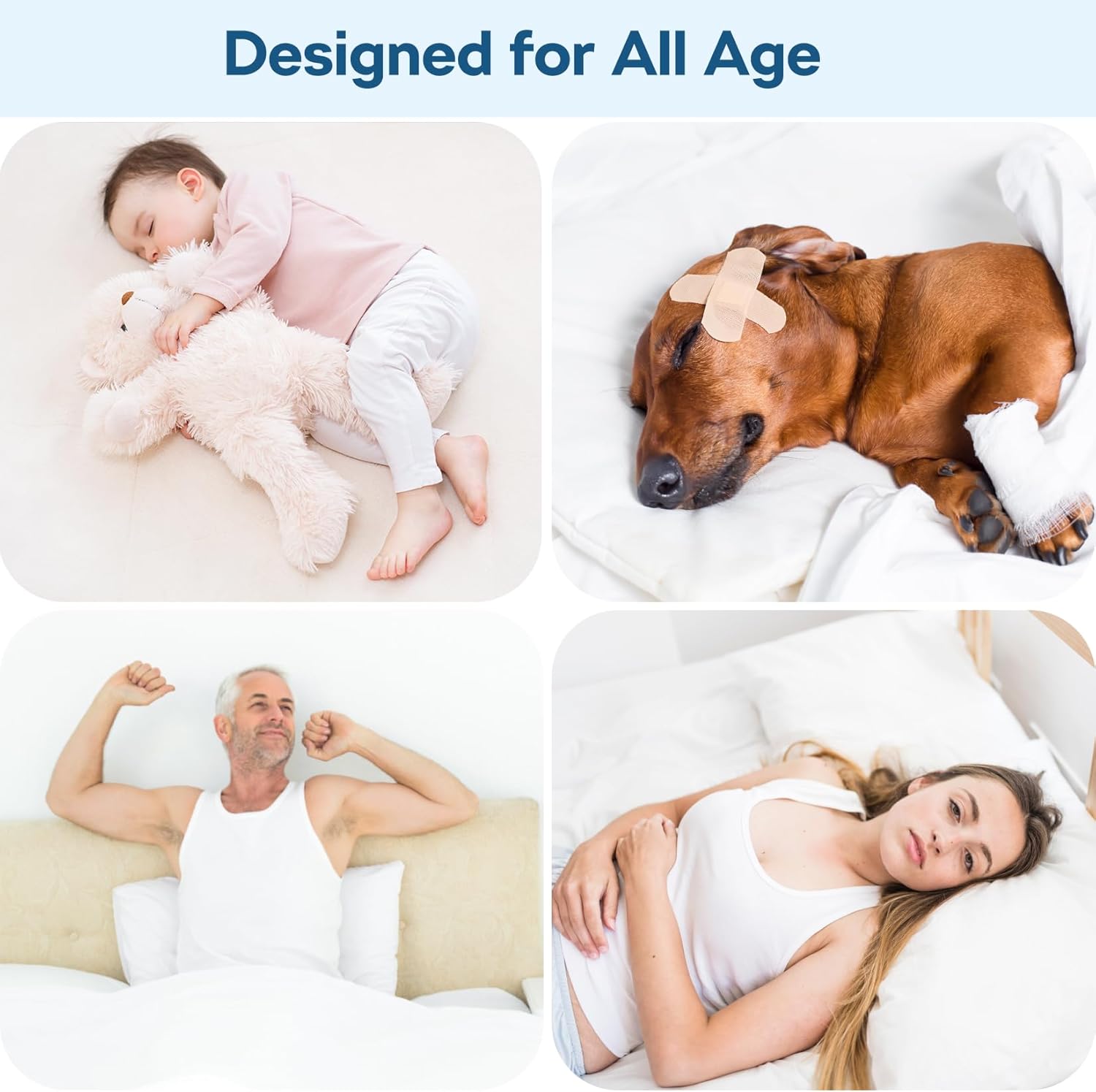 4 Pack 36x38 Reusable Incontinence Bed Pads 1