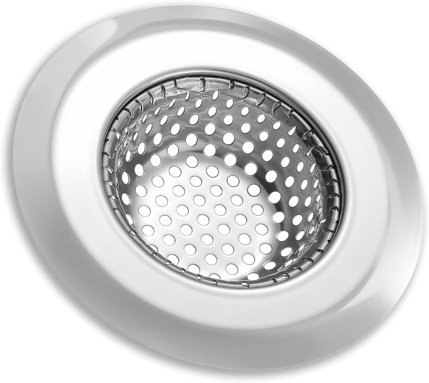 KALIONE Bathtub Hair Catcher Strainer 279 Inch Stainless Steel