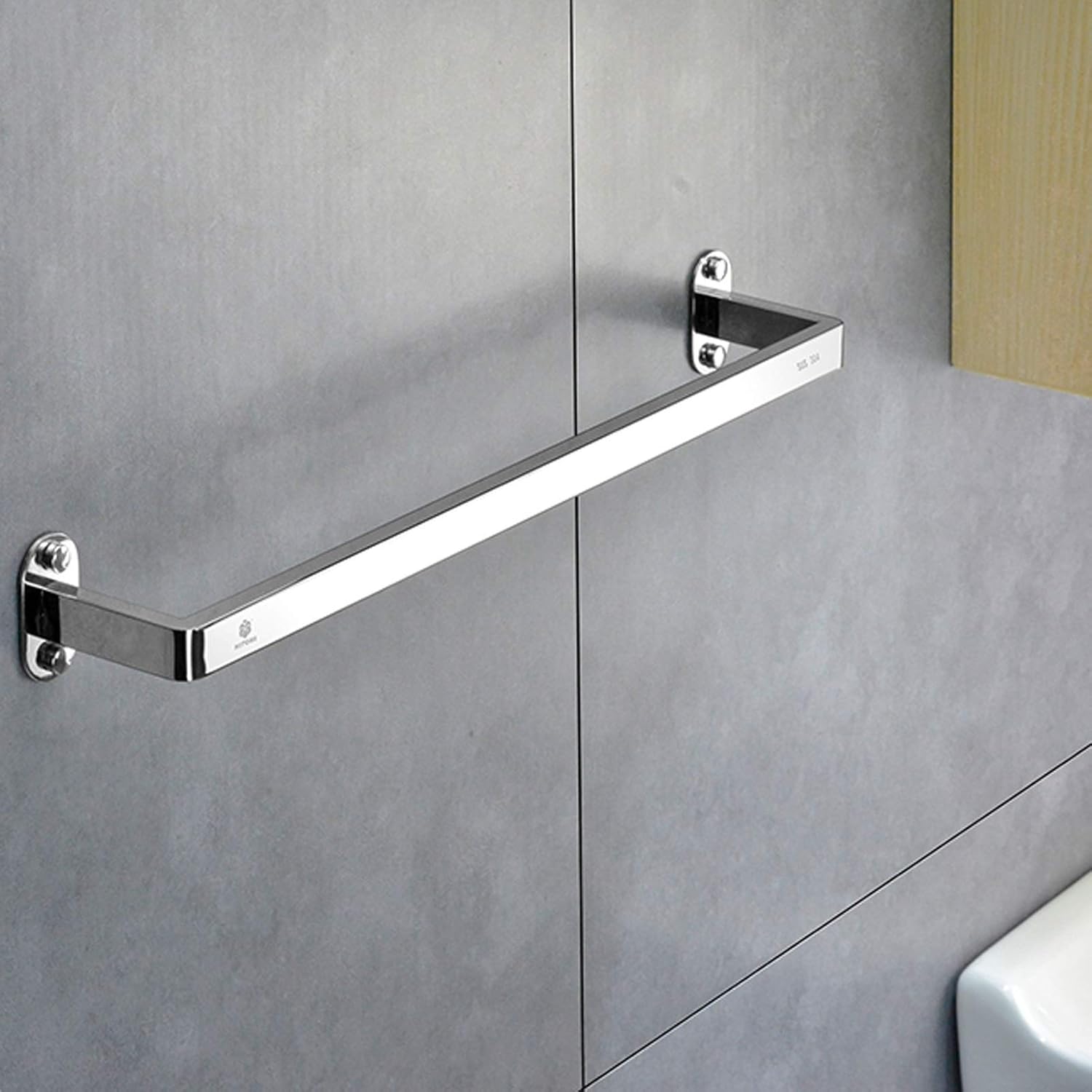 BOCbco Wall Mounted Towel Rail 40-120Cm Stainless Steel