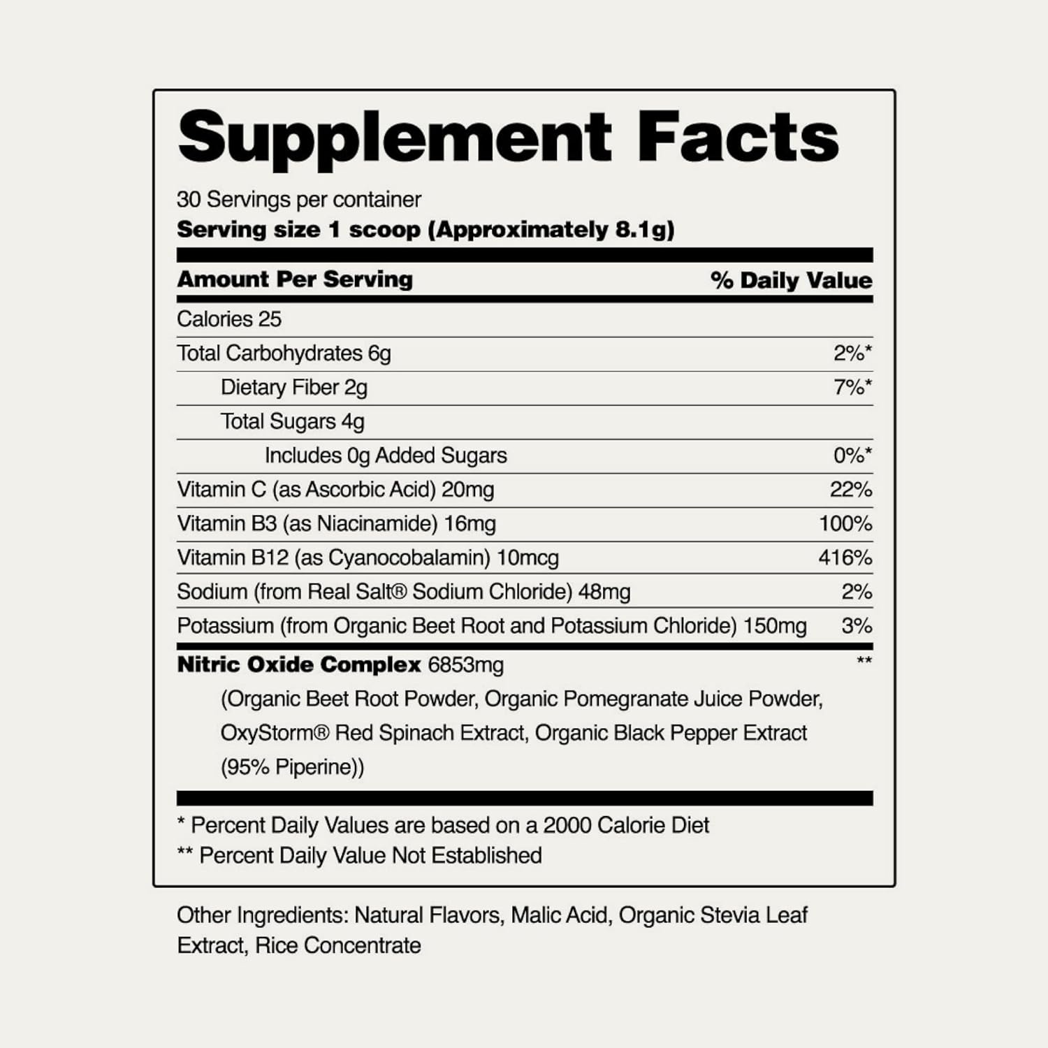 Snap Supplements Organic Beet Root Powder 250g Mixed Berry