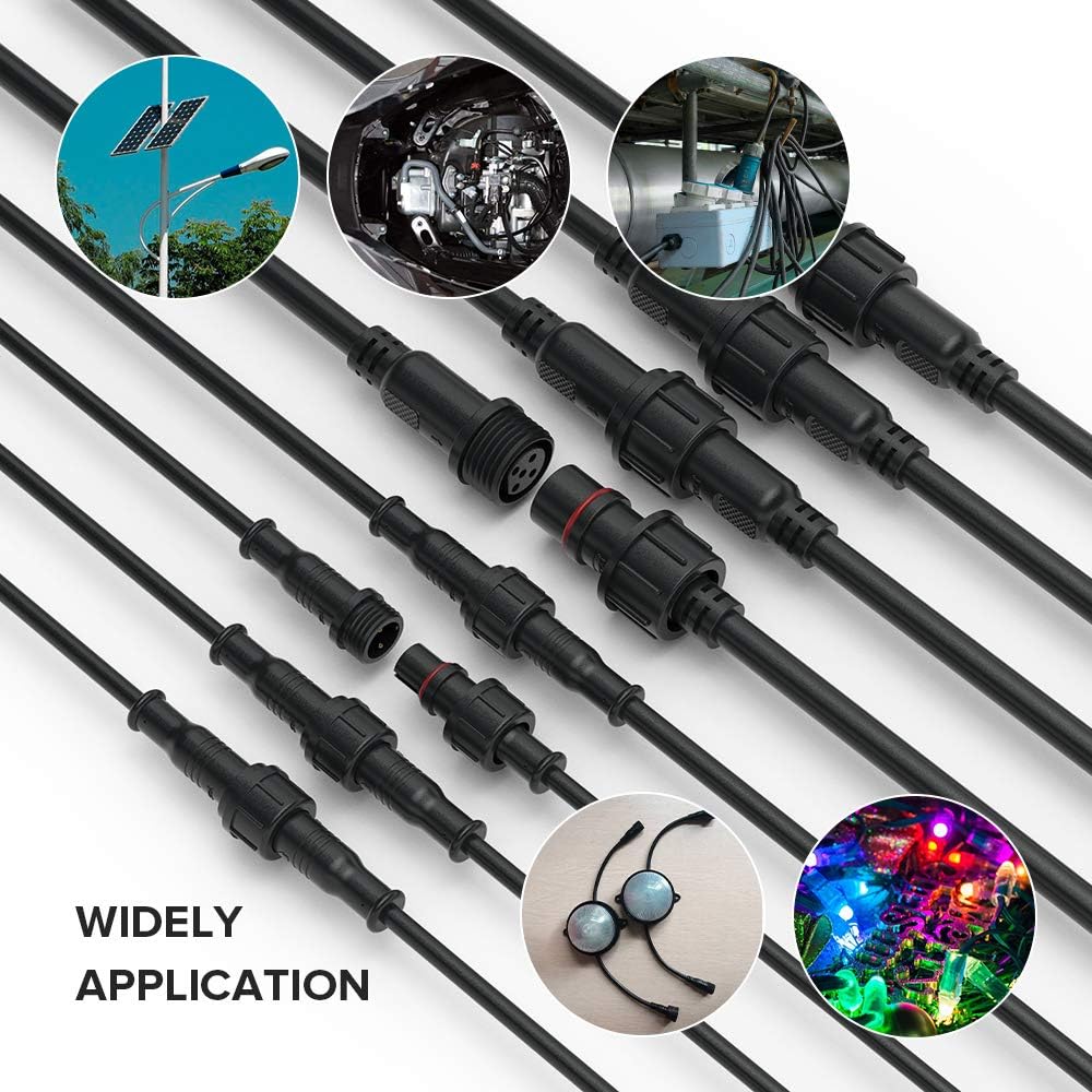BTF-LIGHTING 5 Pin Y Splitter Connector Set