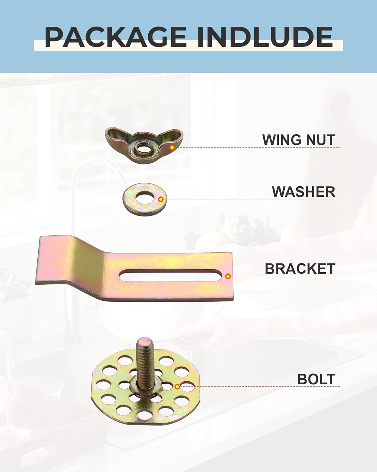ARCORA Undermount Sink Clips 10 Pack 1