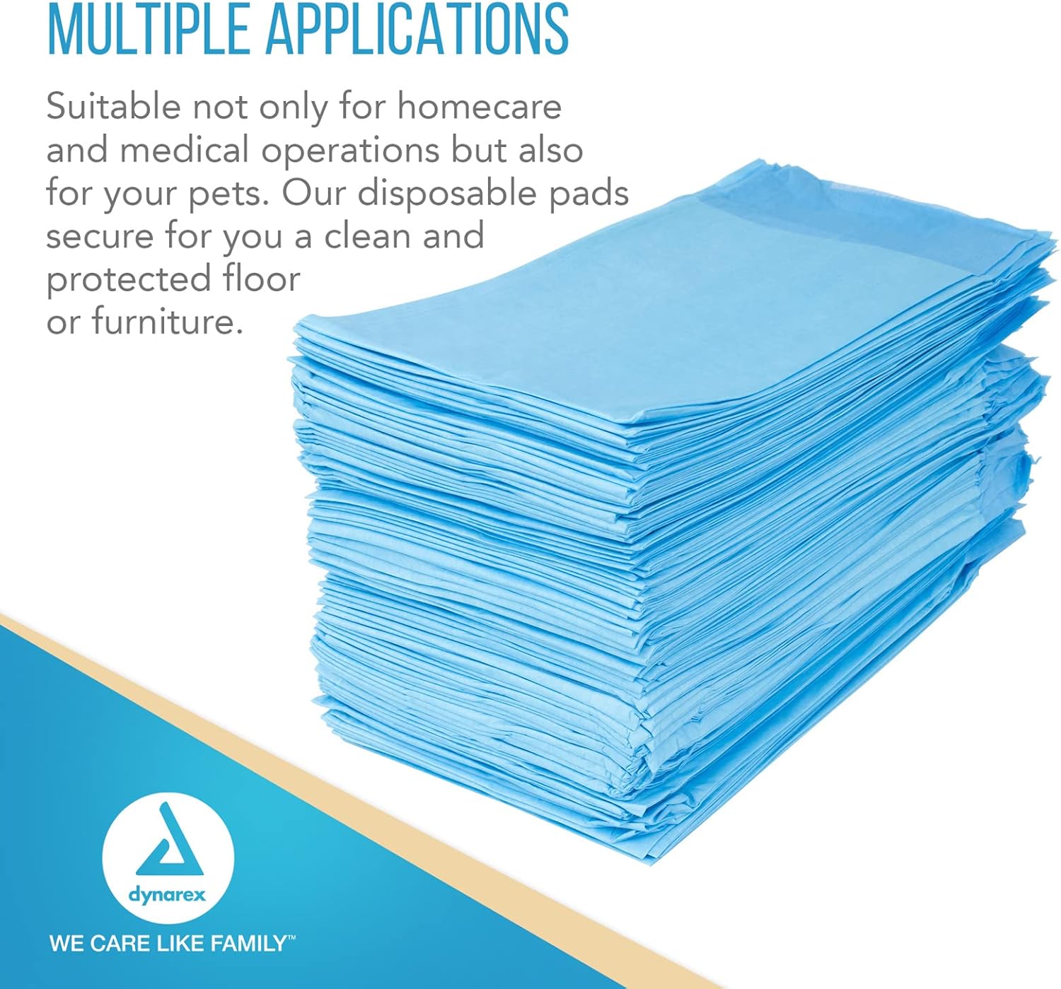 Dynarex Disposable Underpads 23x24 1 Case of 200