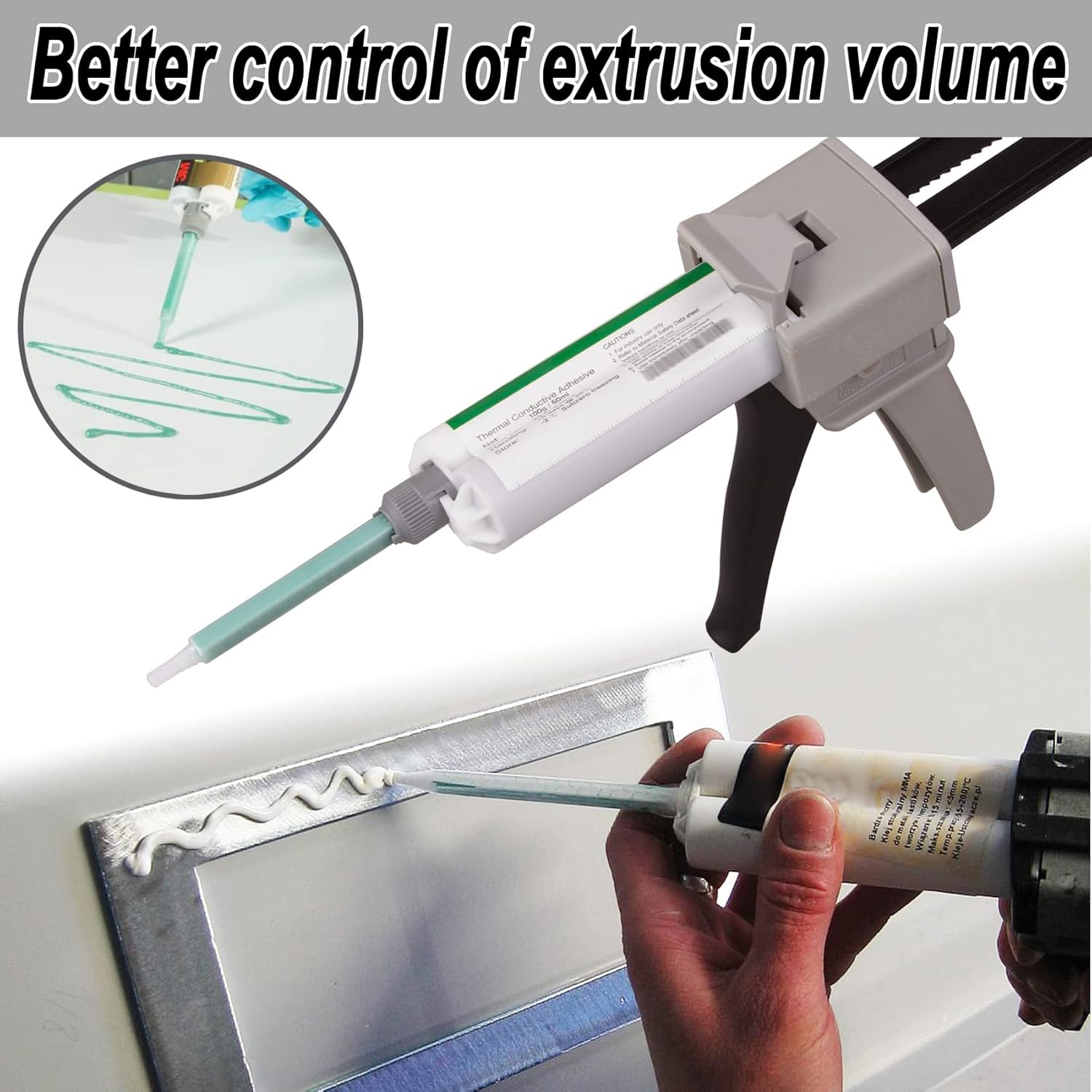 PAGOW 25Pcs 33 Inch Epoxy Mixing Nozzle