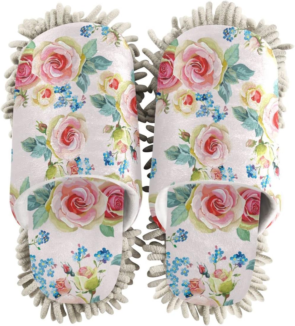 DOMIKING Mop House Slippers for Floor Cleaning 1