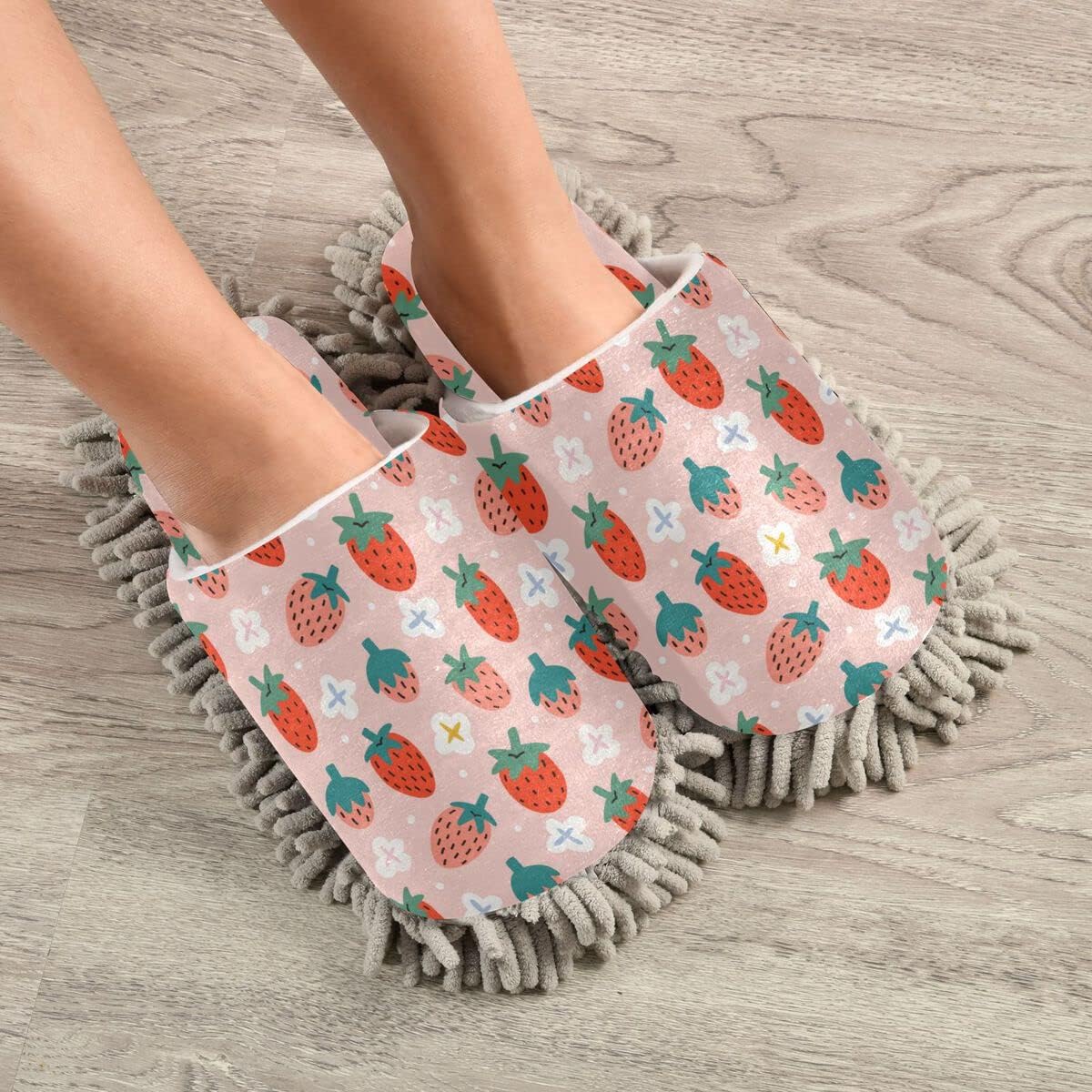 DOMIKING Mopping Slippers for Floor Cleaning