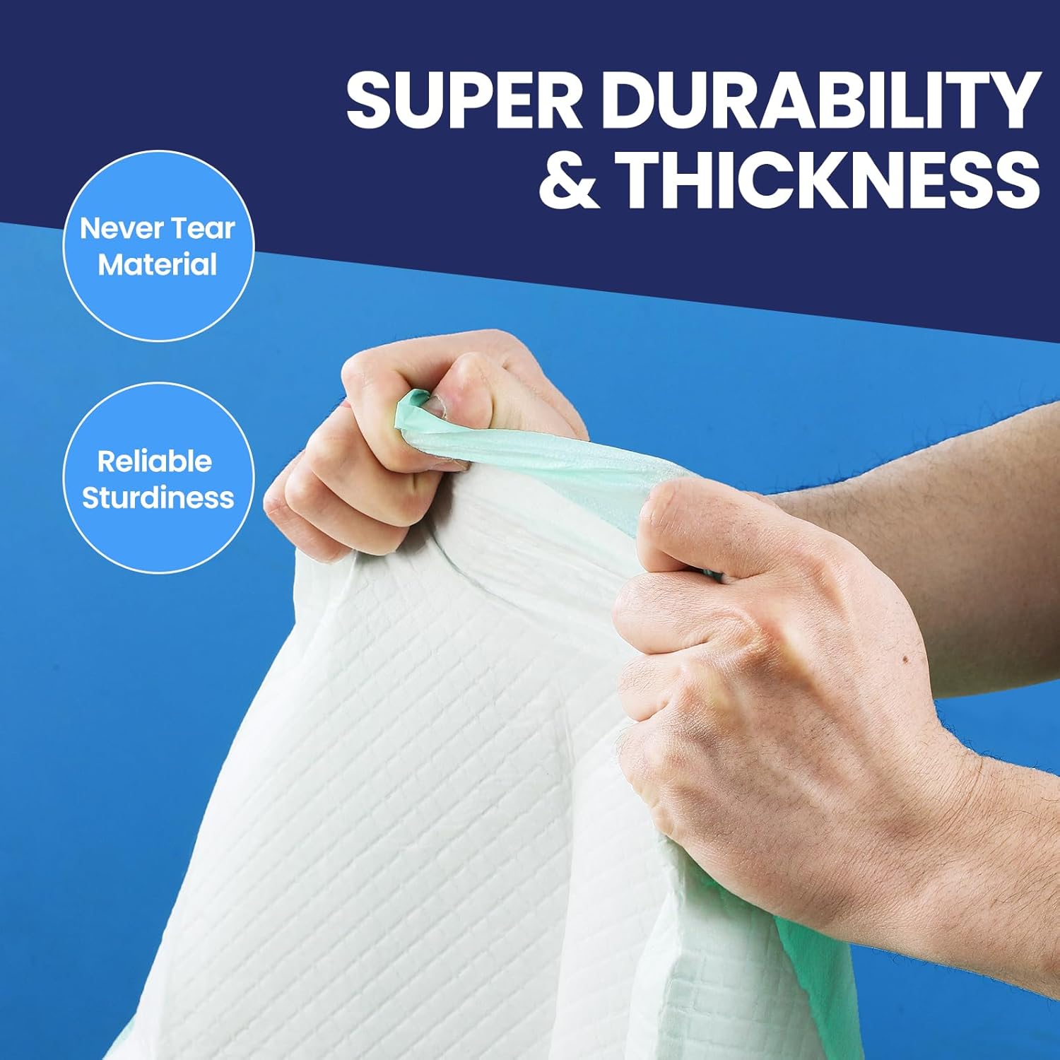 AOZITA 50-Pack Heavy Duty Disposable Underpads 30 x 36