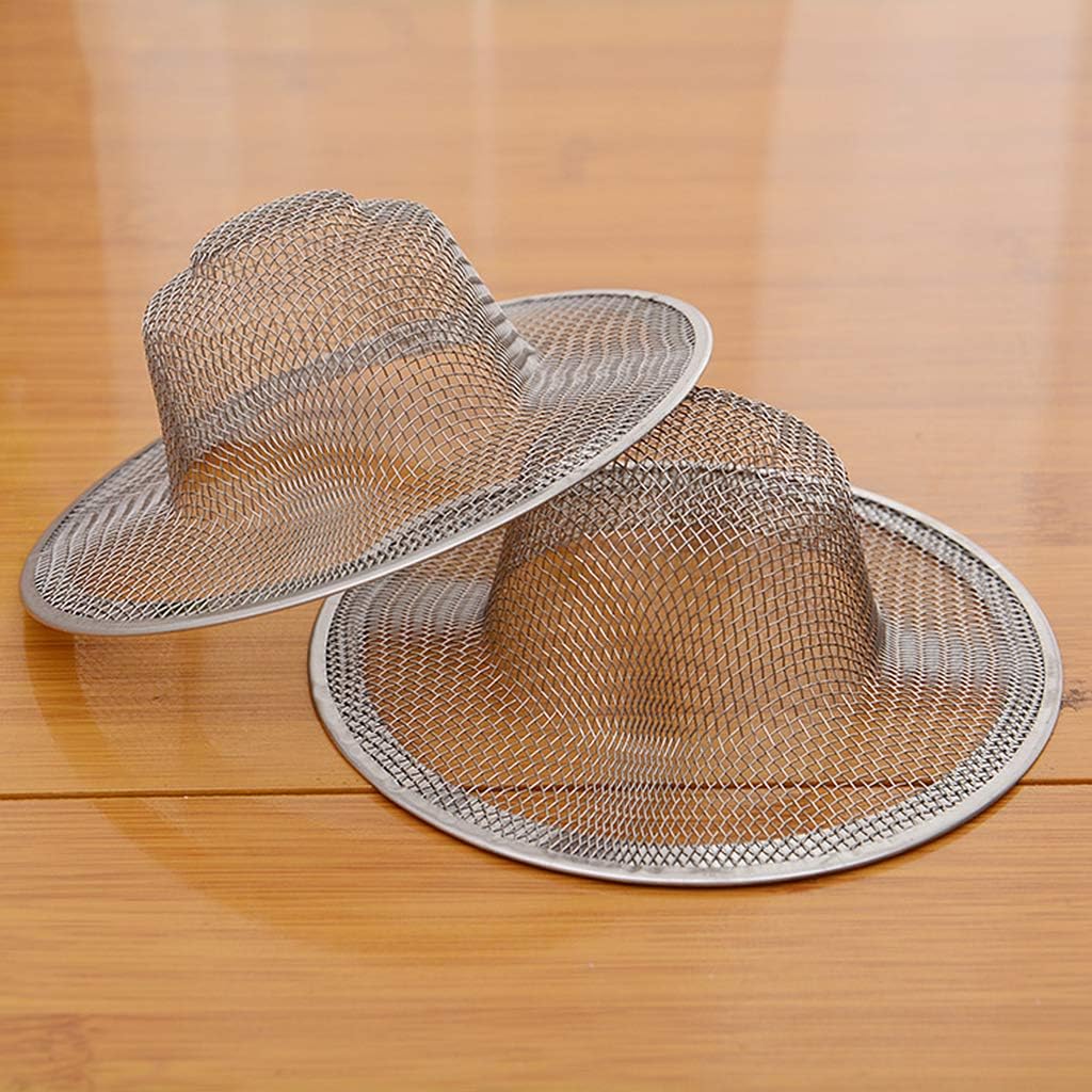 Stainless Steel Sink Strainer Hair Catcher Stopper for Kitchen and Bathroom