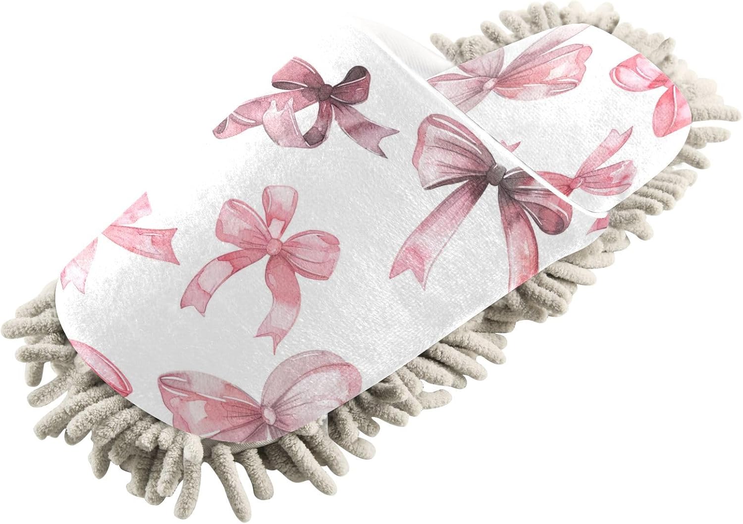 Zhirexin Butterfly Microfiber Mop Slippers for Men Women