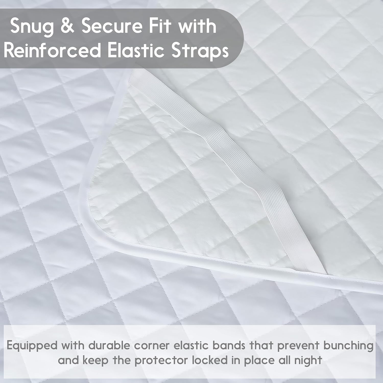 QATAN Queen Mattress Protector Waterproof for Incontinence