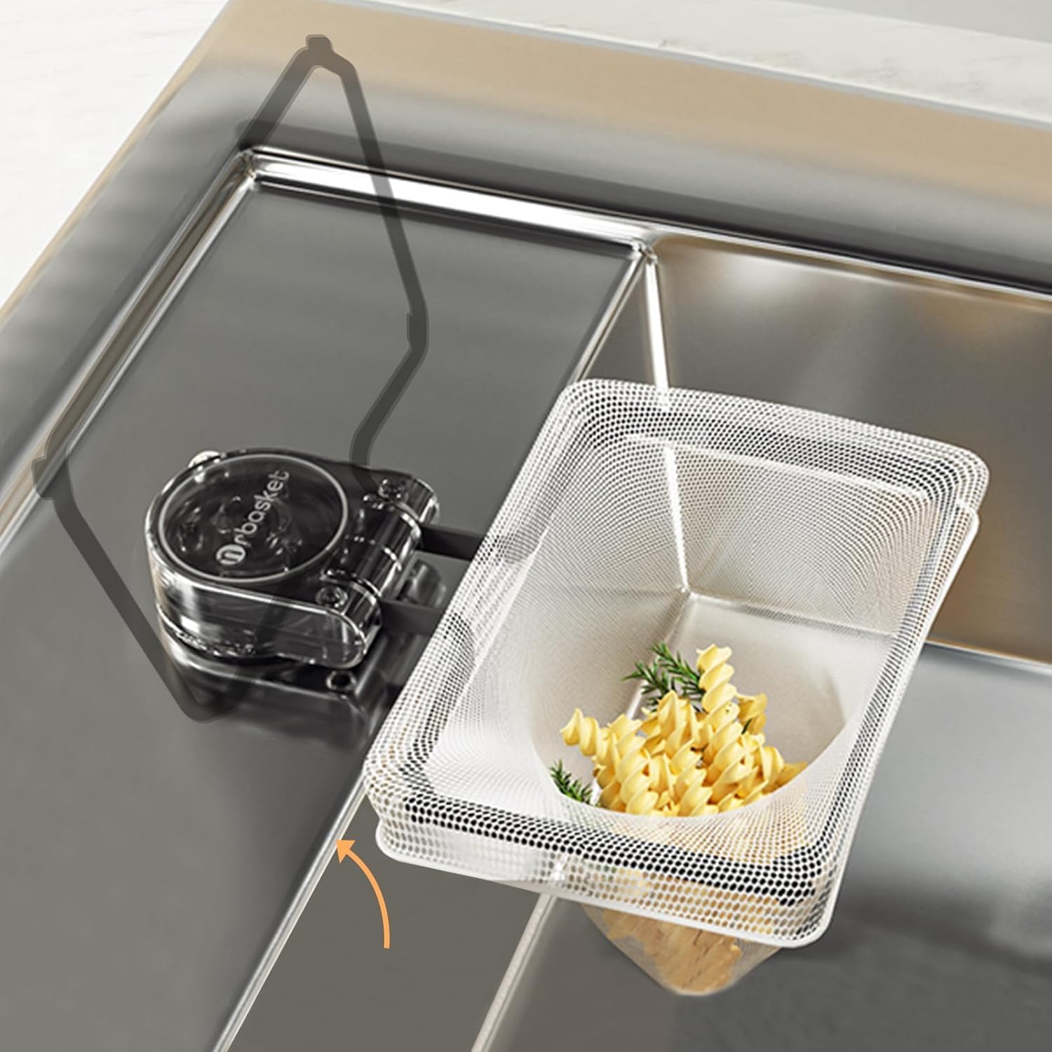 Mamakura Suction Sink Drain Strainer with Ball Design