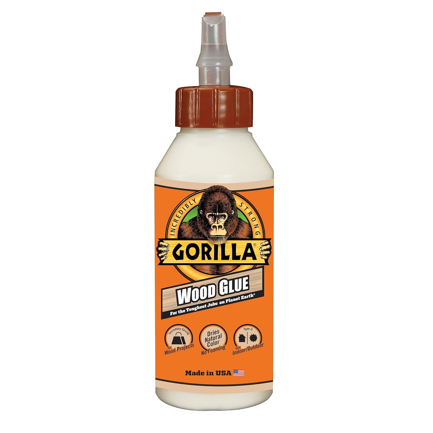 Gorilla Wood Glue 8oz 8 Pack - Strong and Water Resistant