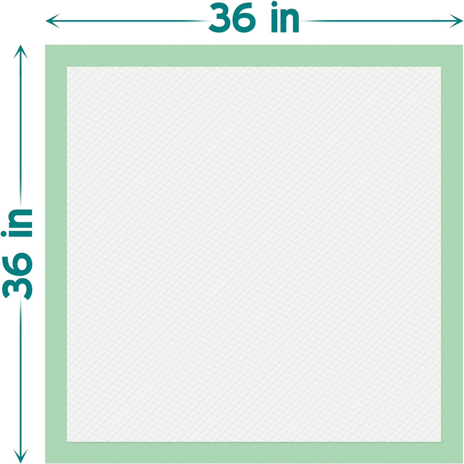 Teal Elite Chucks Pads for Adults 50 Count Extra Large