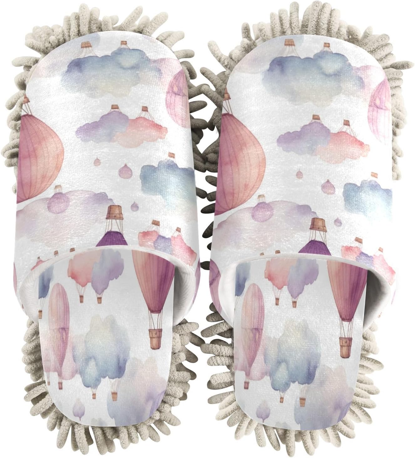 Zhirexin Mop Slippers for Men Women with Microfiber Cotton