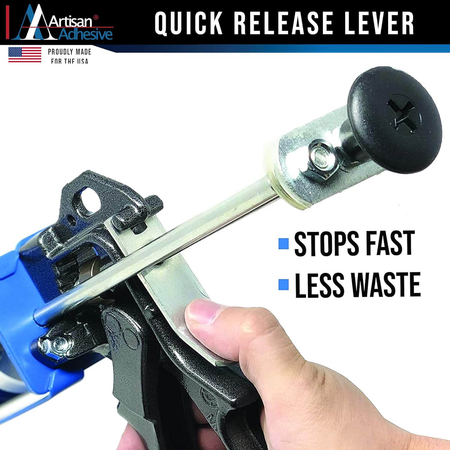 250mL 2 Part Adhesive Dispenser Gun 101 Mix Ratio 1