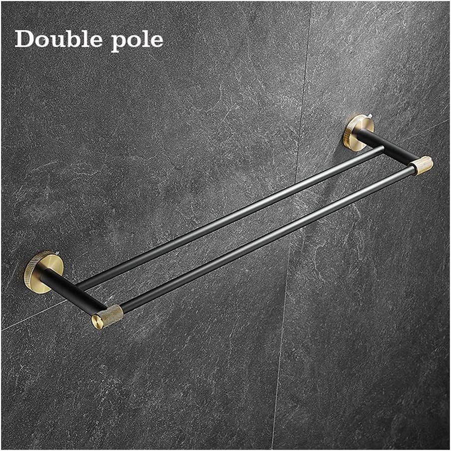 Stainless Steel Bathroom Hardware Set with Double Hanger