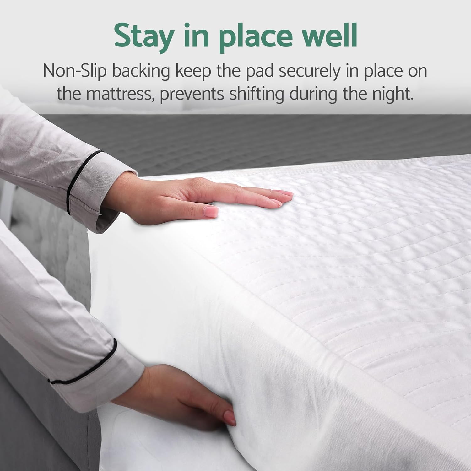 CoolShields Waterproof Bed Pads Queen 60 x 36 Reusable