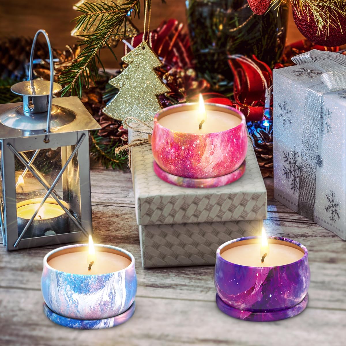 Starry Sky Scented Candle Set 3 Pack