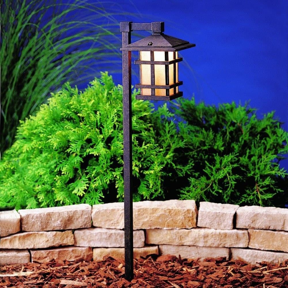 Kichler 15232AGZ Cross Creek Path Light 1-Light Aged Bronze