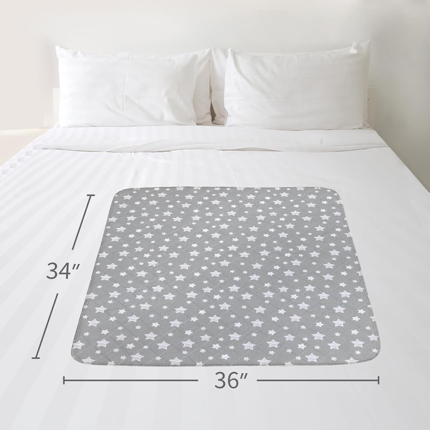 Moonsea Waterproof Bed Pads for Dogs and Seniors 2 Pack