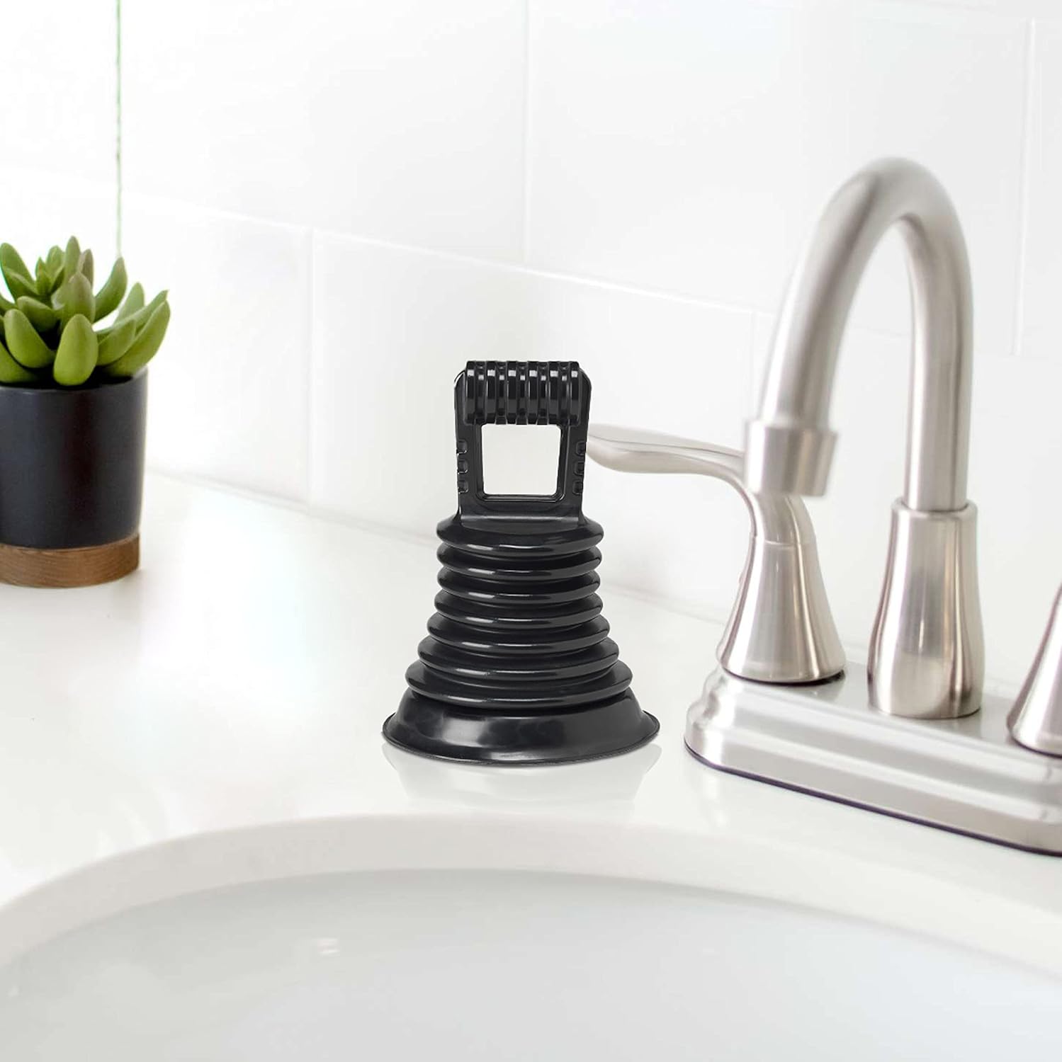 LDR 512 3420-K Mini Bellows Plunger for Kitchens and Baths