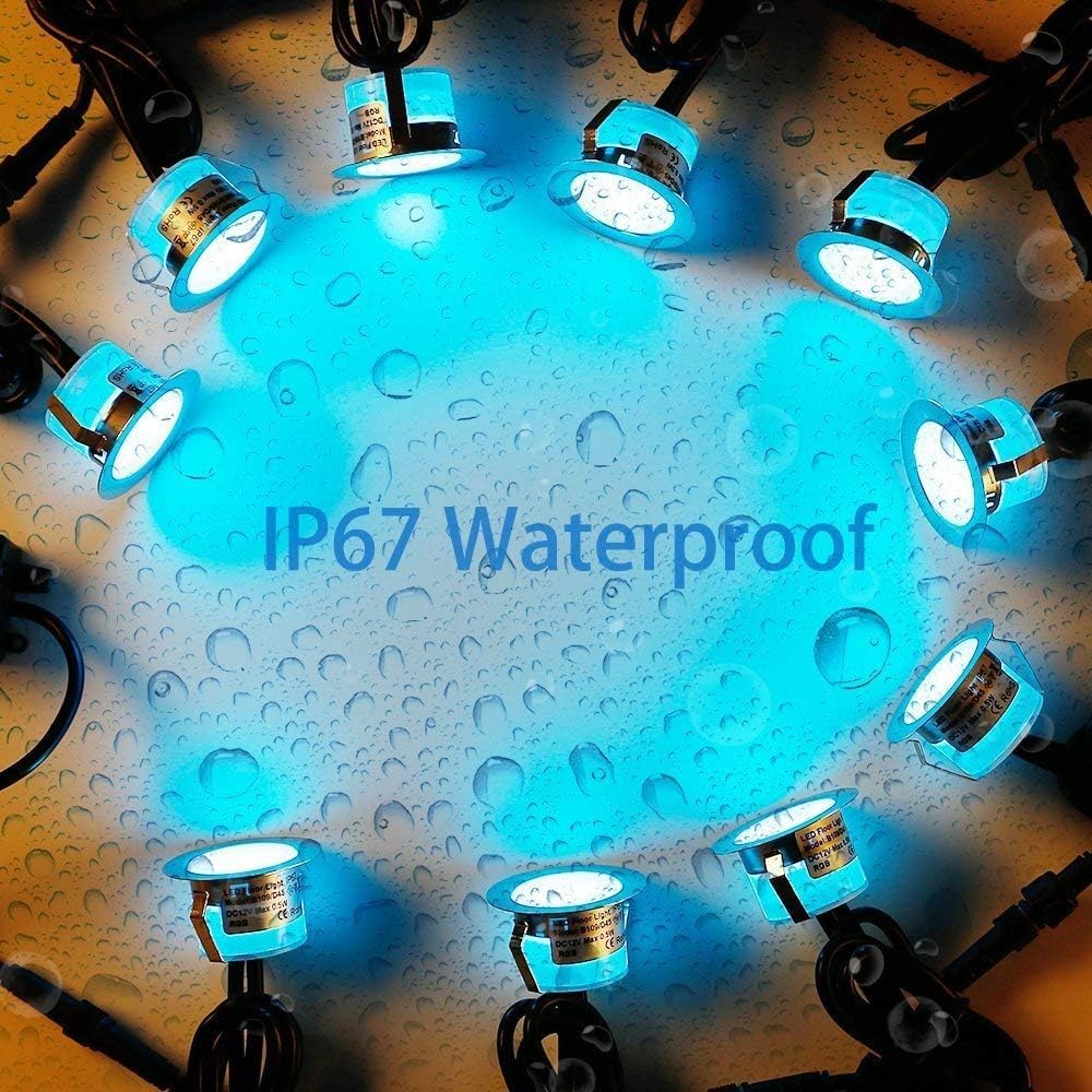 Sumaote 6pcs LED Deck Light Kit with WiFi Smart Control