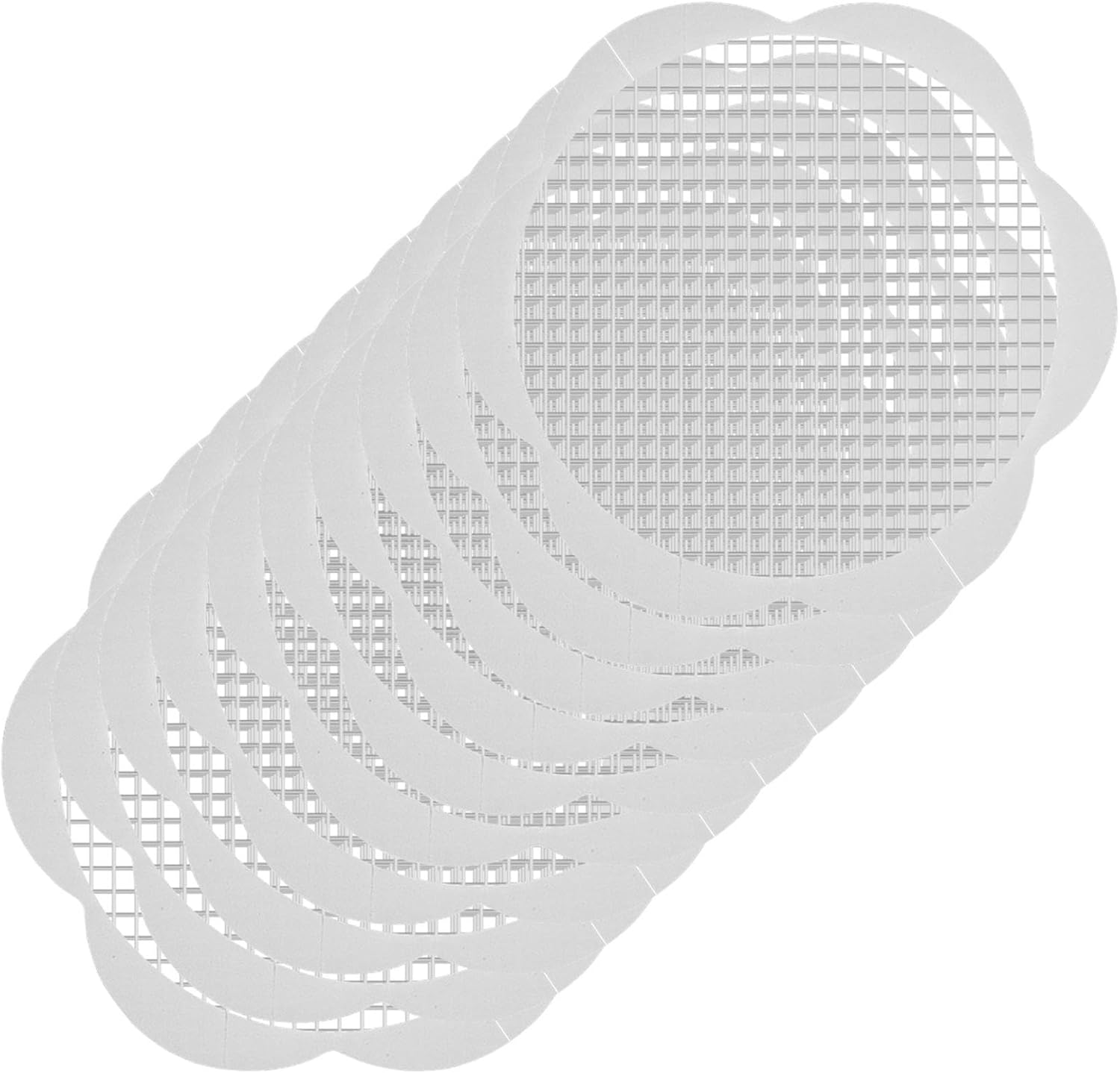 10pcs Waterproof Hair Catcher for Shower and Bathtub