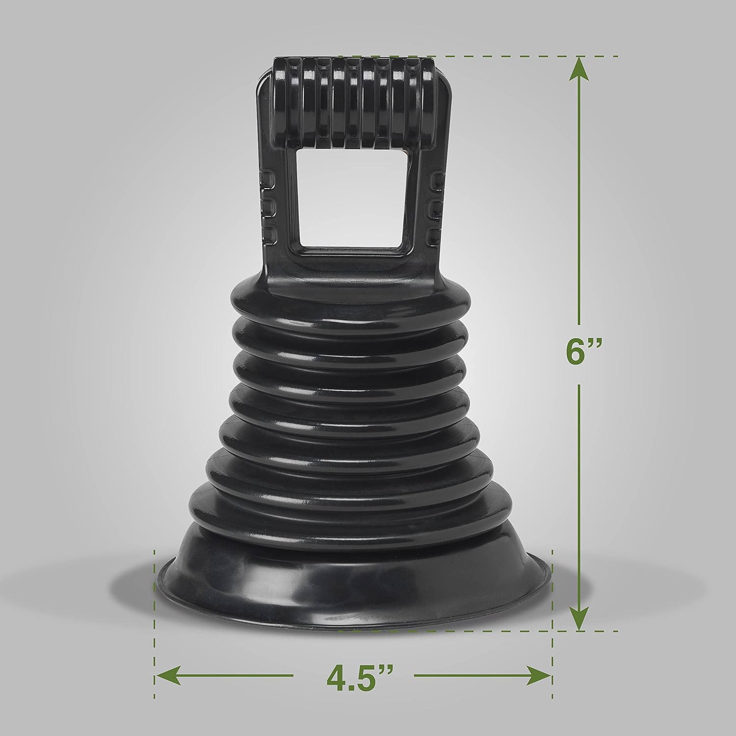 LDR 512 3420-K Mini Bellows Plunger for Kitchens and Baths