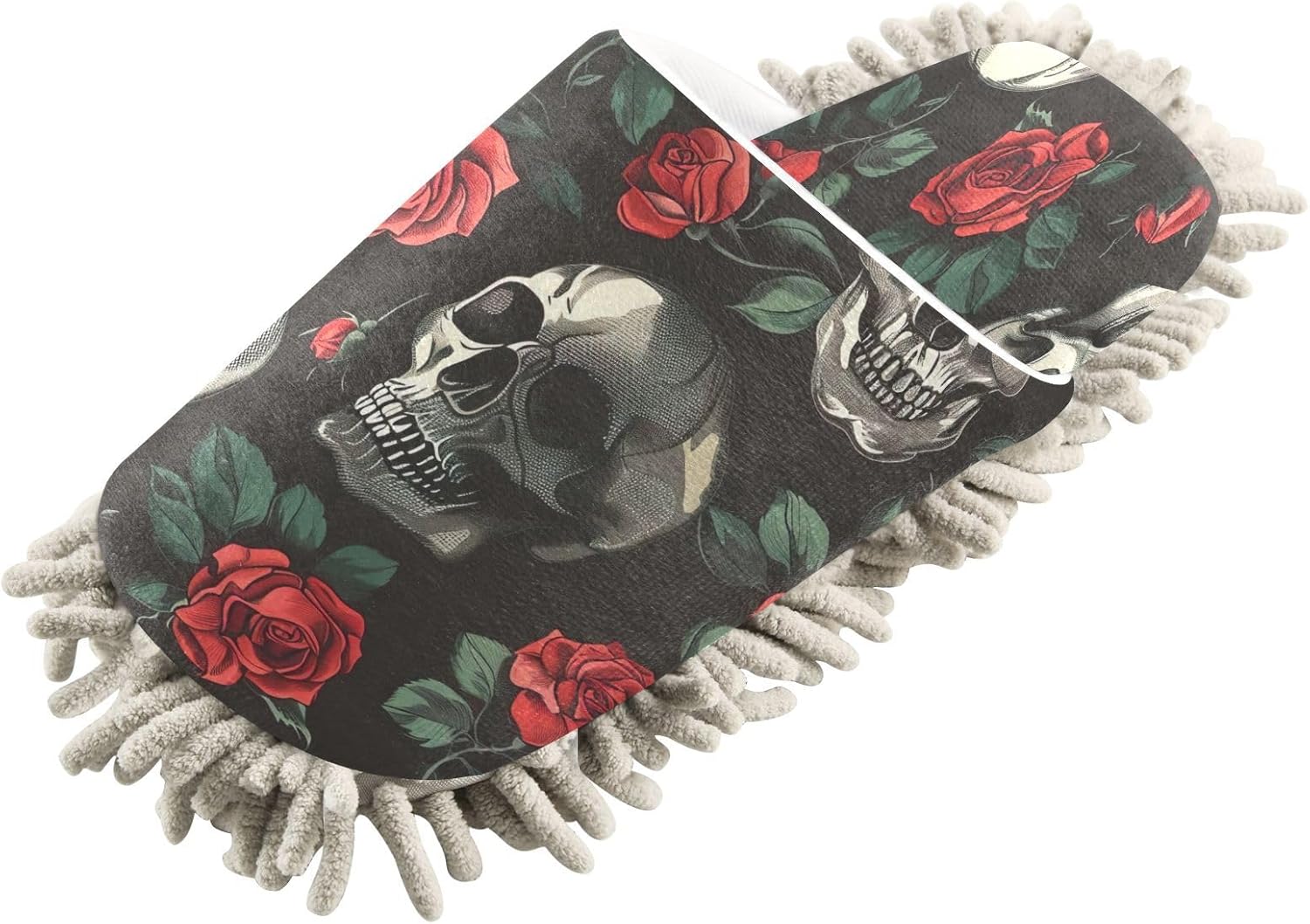 Zhirexin Rose Skulls Cleaning Slippers 1