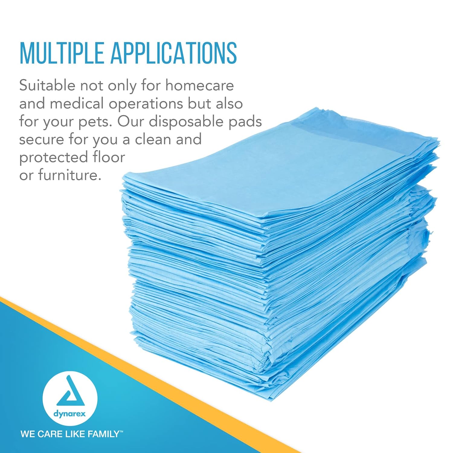 Dynarex Disposable UnderPad 17 x 24 22g 100 Count
