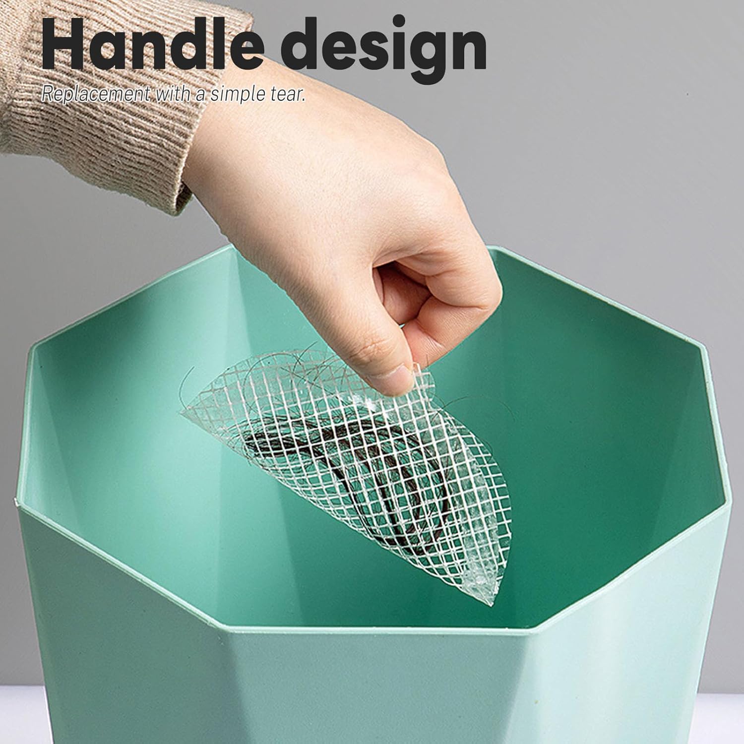 ASTIMESA 25-Pack Disposable Hair Catcher for Shower Drain