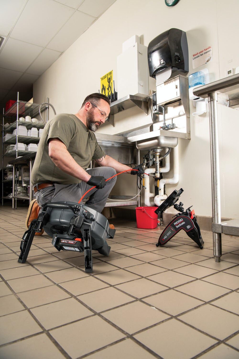 RIDGID SeeSnake microREEL APX CSX Via System
