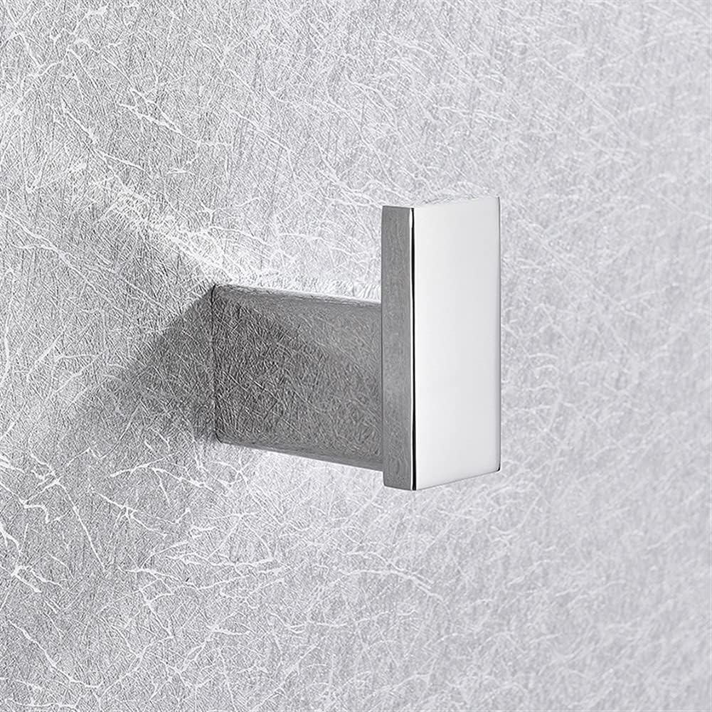 ANNBKA Chrome Robe Hook Towel Rail Set