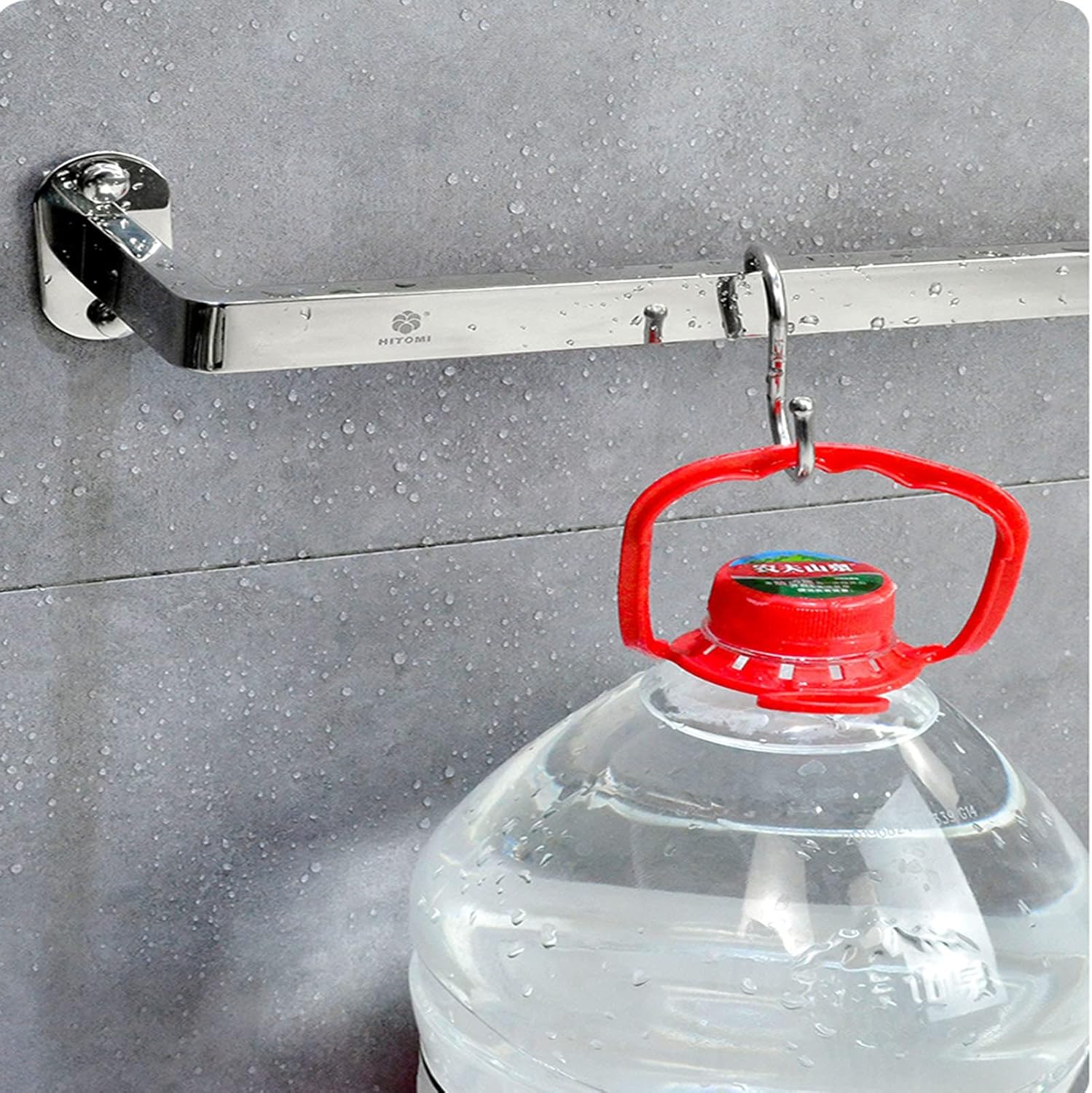 TiStm Towel Rack - 40Cm Brushed Finish Wall Mounted