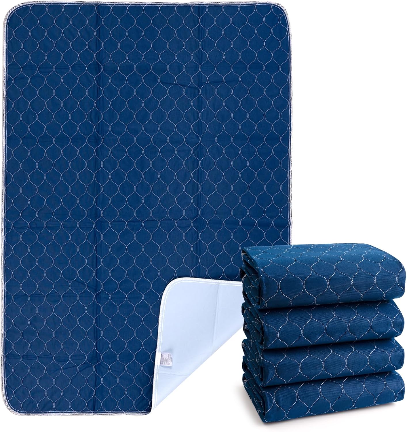 Alsunny Waterproof Bed Pads 36x52 Inch 4Pack