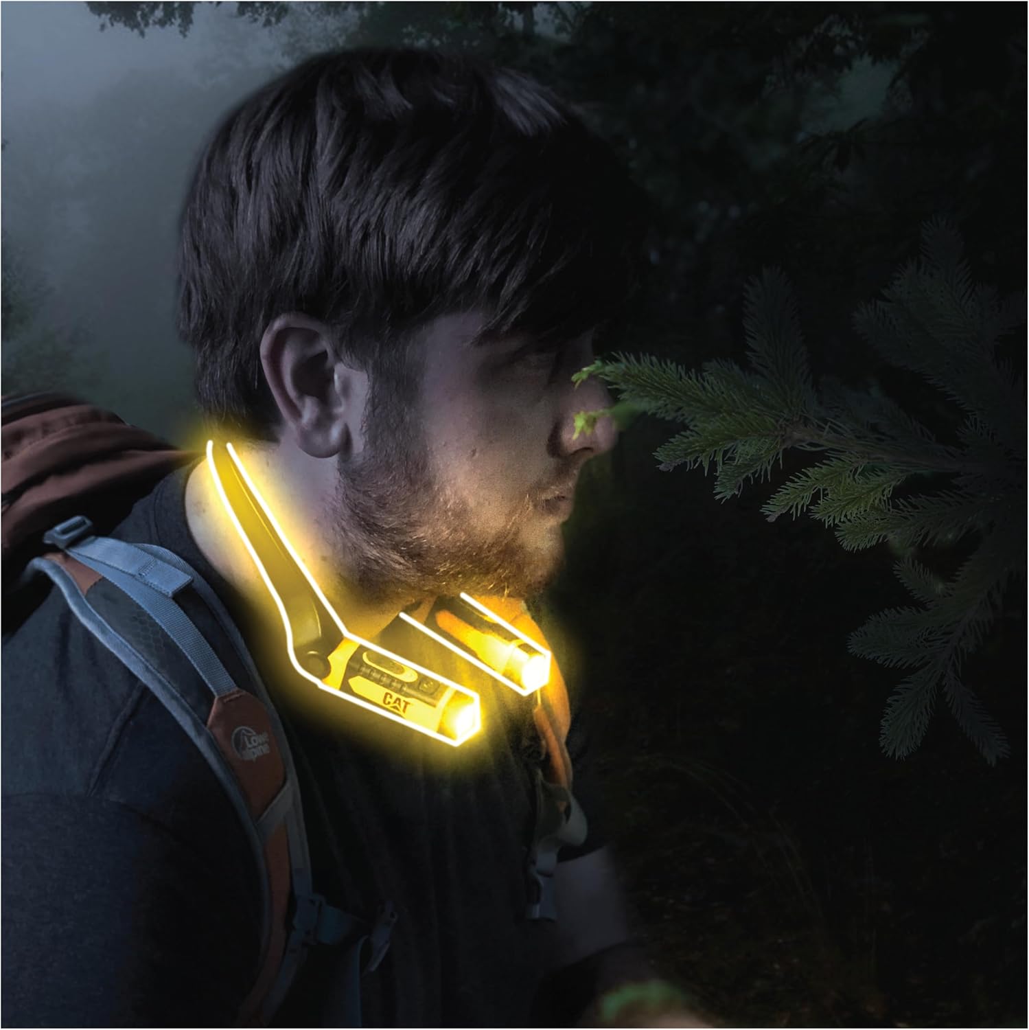 CAT CT7105 Rechargeable LED Neck Light for Mechanics Camping Hunting DIY Reading