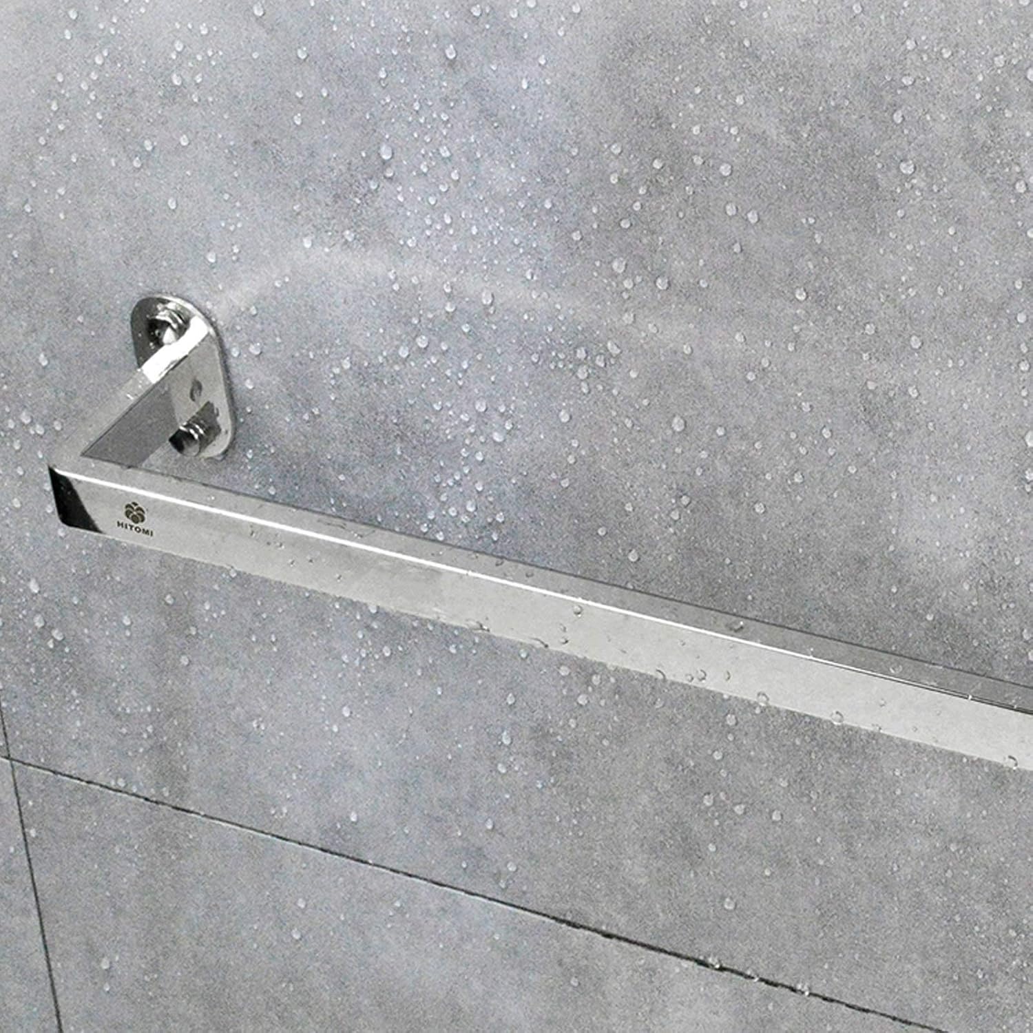 BOCbco Wall Mounted Towel Rail 40-120Cm Stainless Steel
