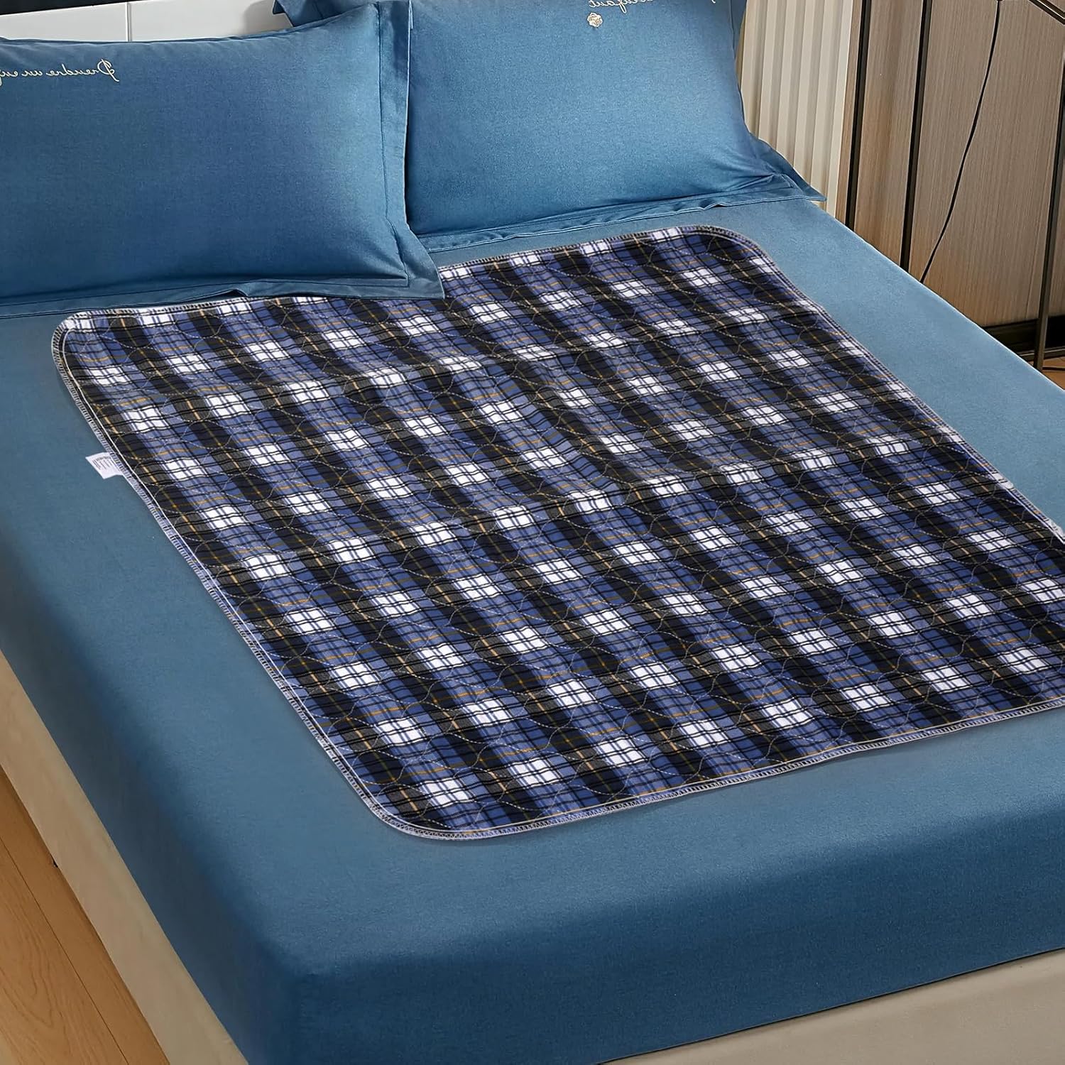 Brosive Non-Slip Washable Bed Pads for Incontinence 2 Pack