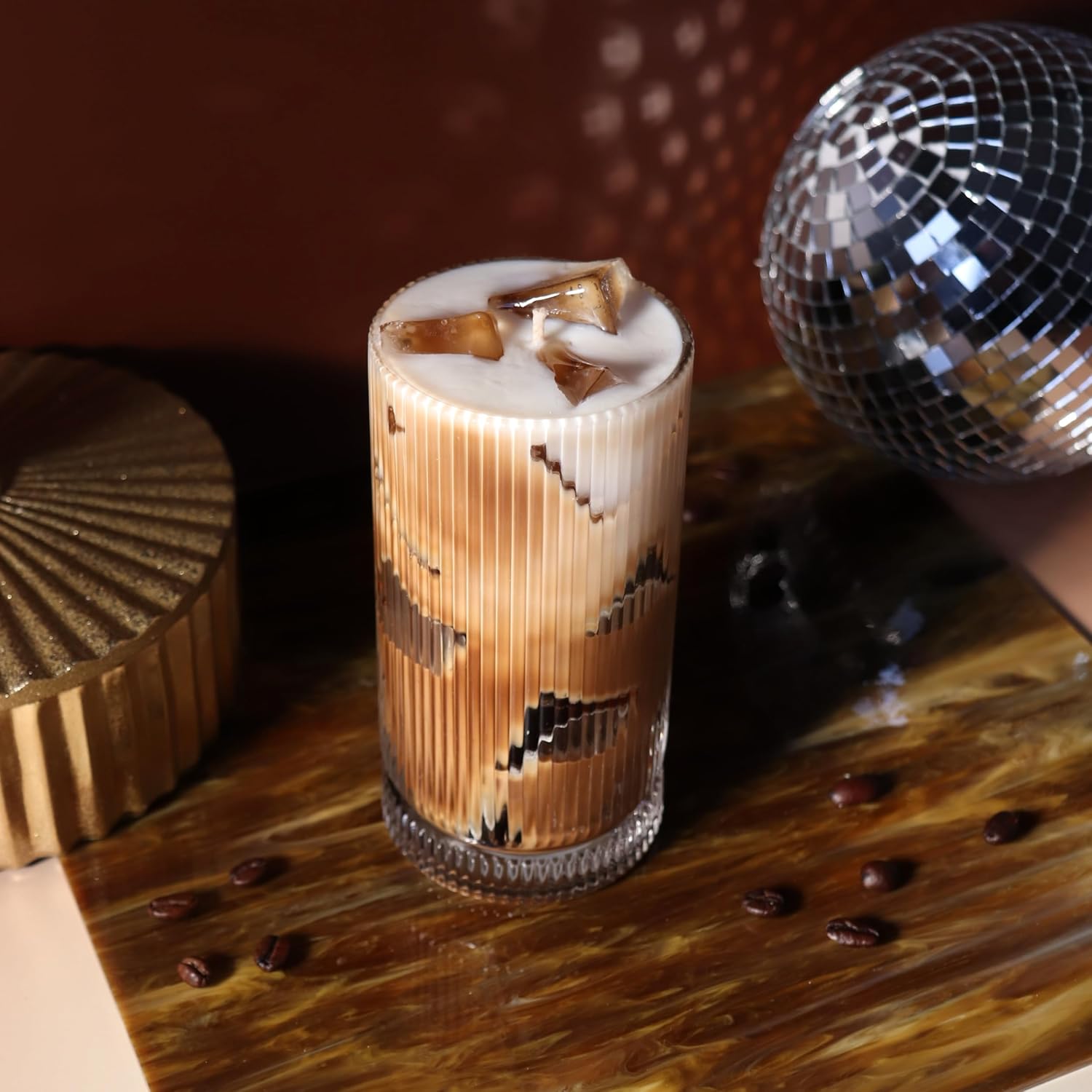 Iced Coffee Candle - 100 Hour Long-Lasting Scented Decor 1