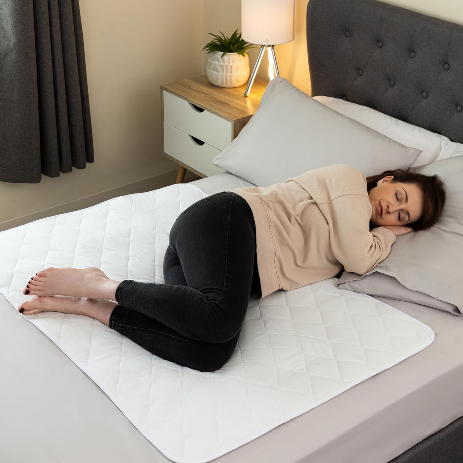 McLiberty Bed Pads Washable Waterproof Pack of 2 1