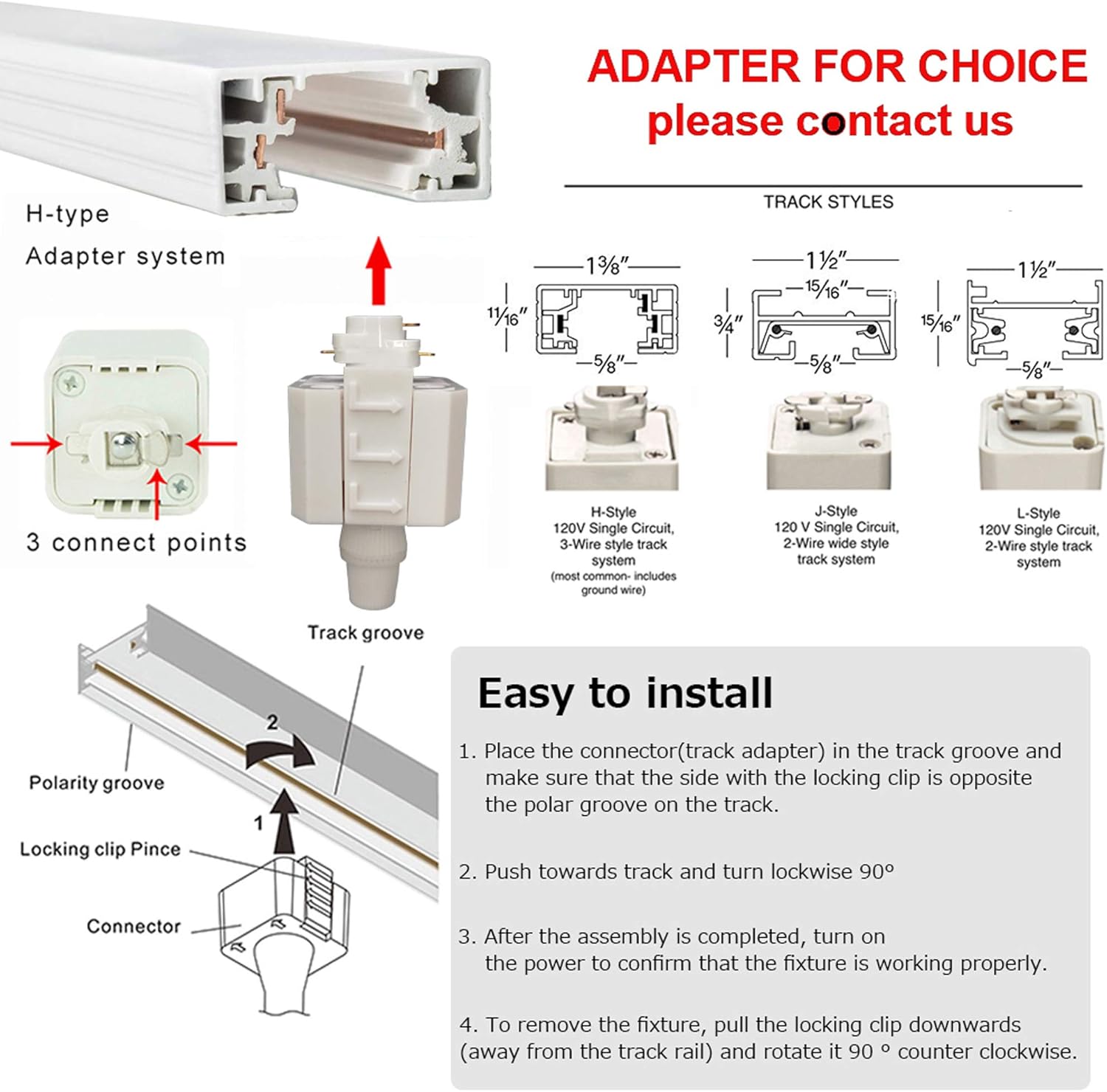 SKIVTGLAMP Remote Control LED Track Pendant Light 3 Lights 5ft Adjustable Height