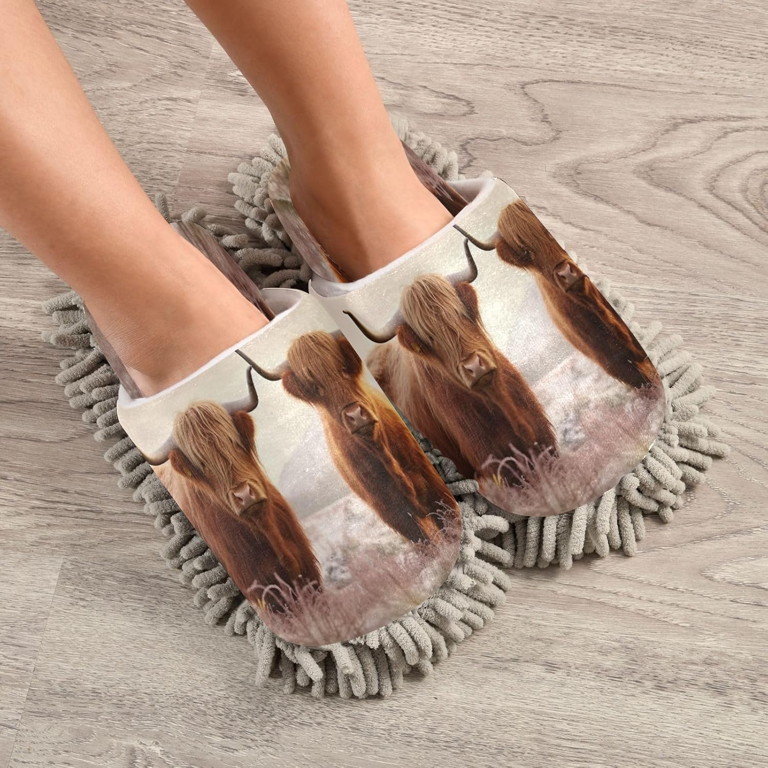 Zhirexin High Absorbency Cleaning Slippers 1