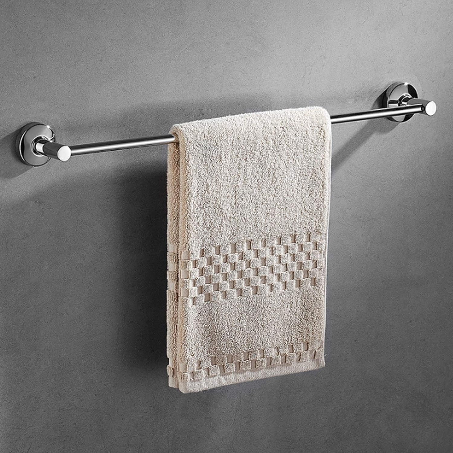BOCbco 40Cm Stainless Steel Towel Bar Rail for Bathrooms and Kitchens