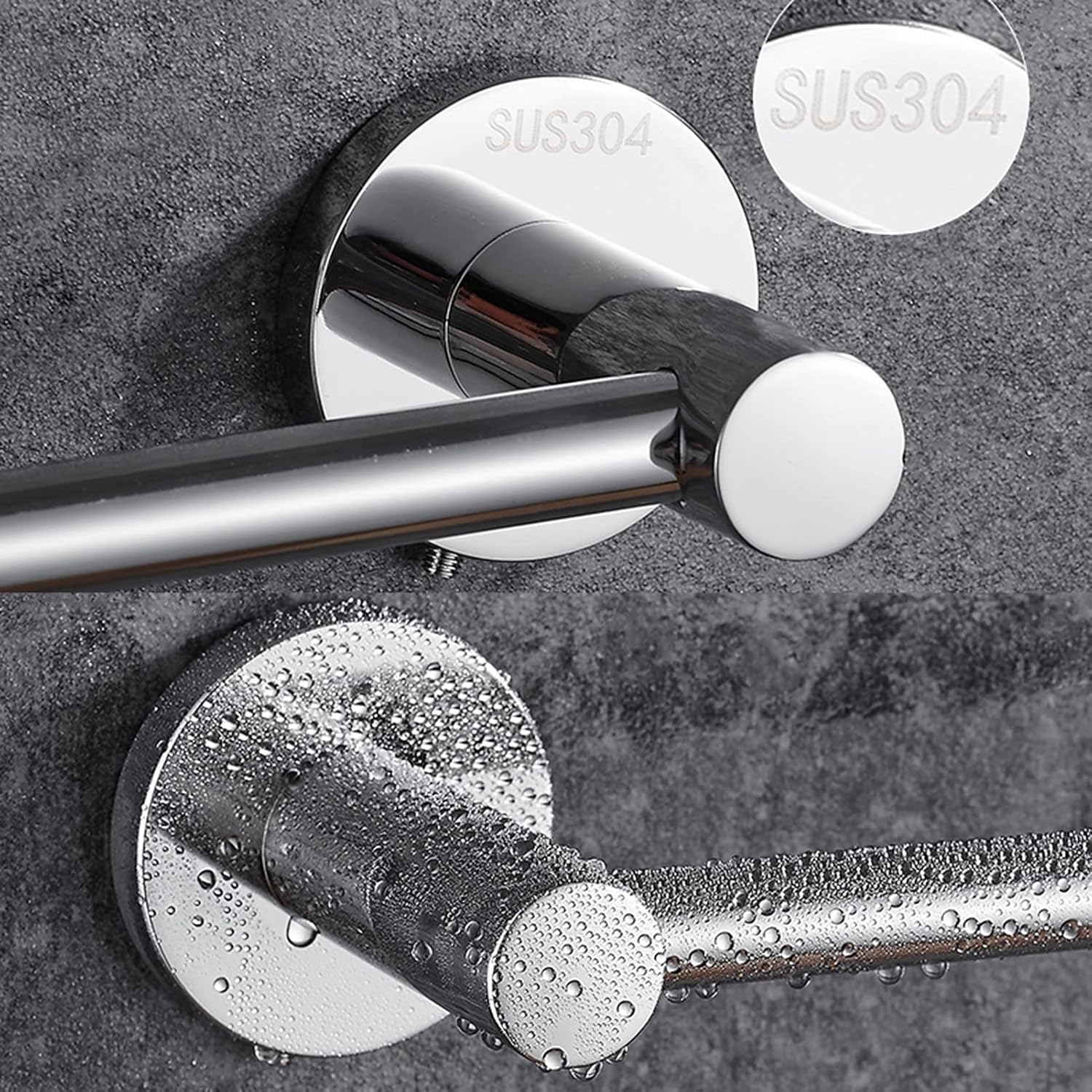 TiStm Stainless Steel Towel Bar 30Cm