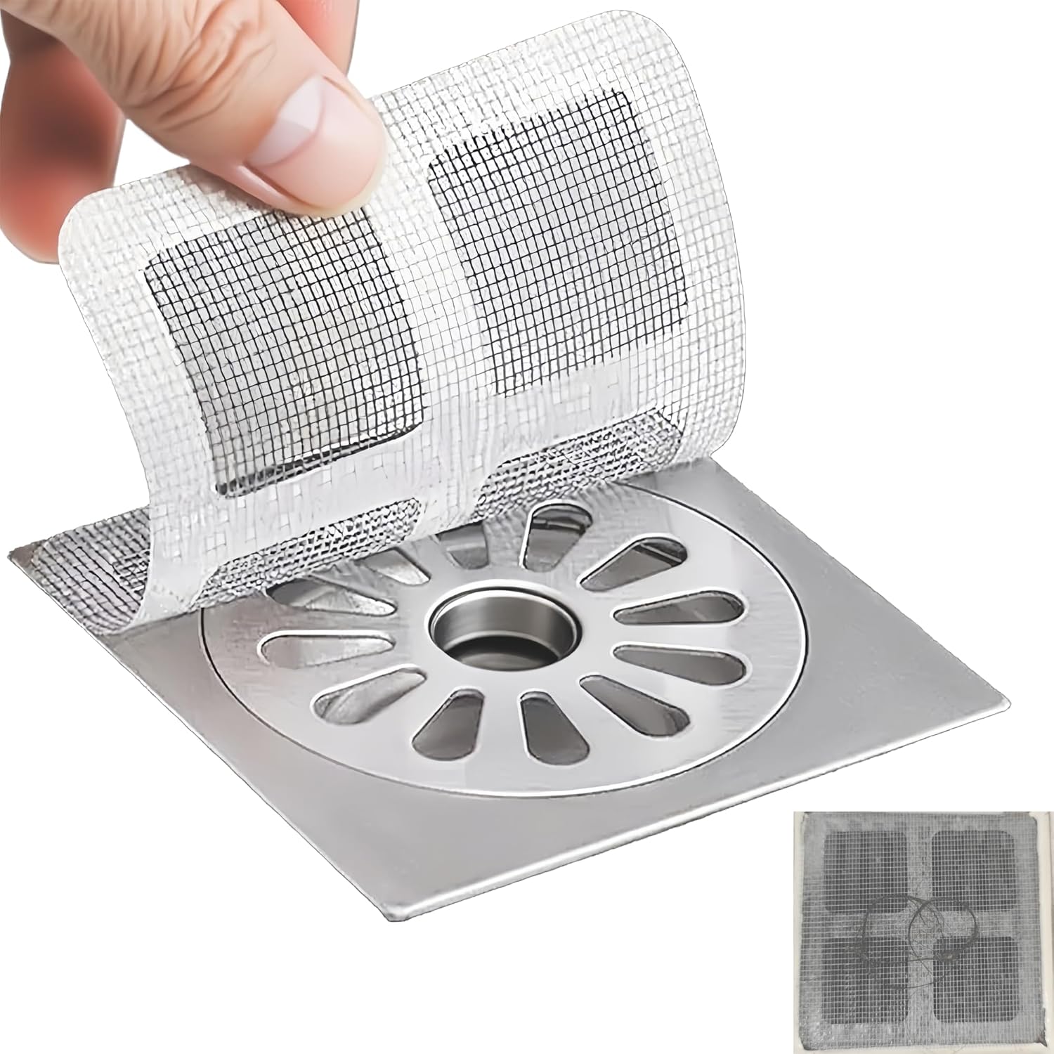 102050 Pack Disposable Hair Catcher for Bathrooms and Sinks