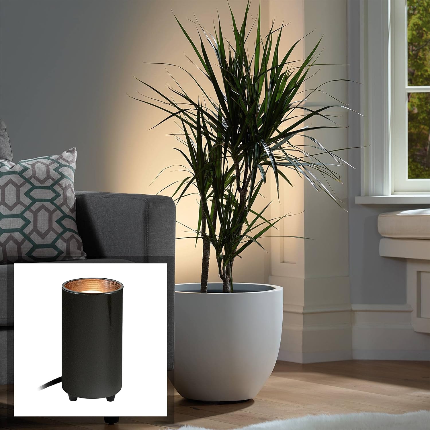 Pro Track Can Mini Uplighting LED Floor Plant Decor