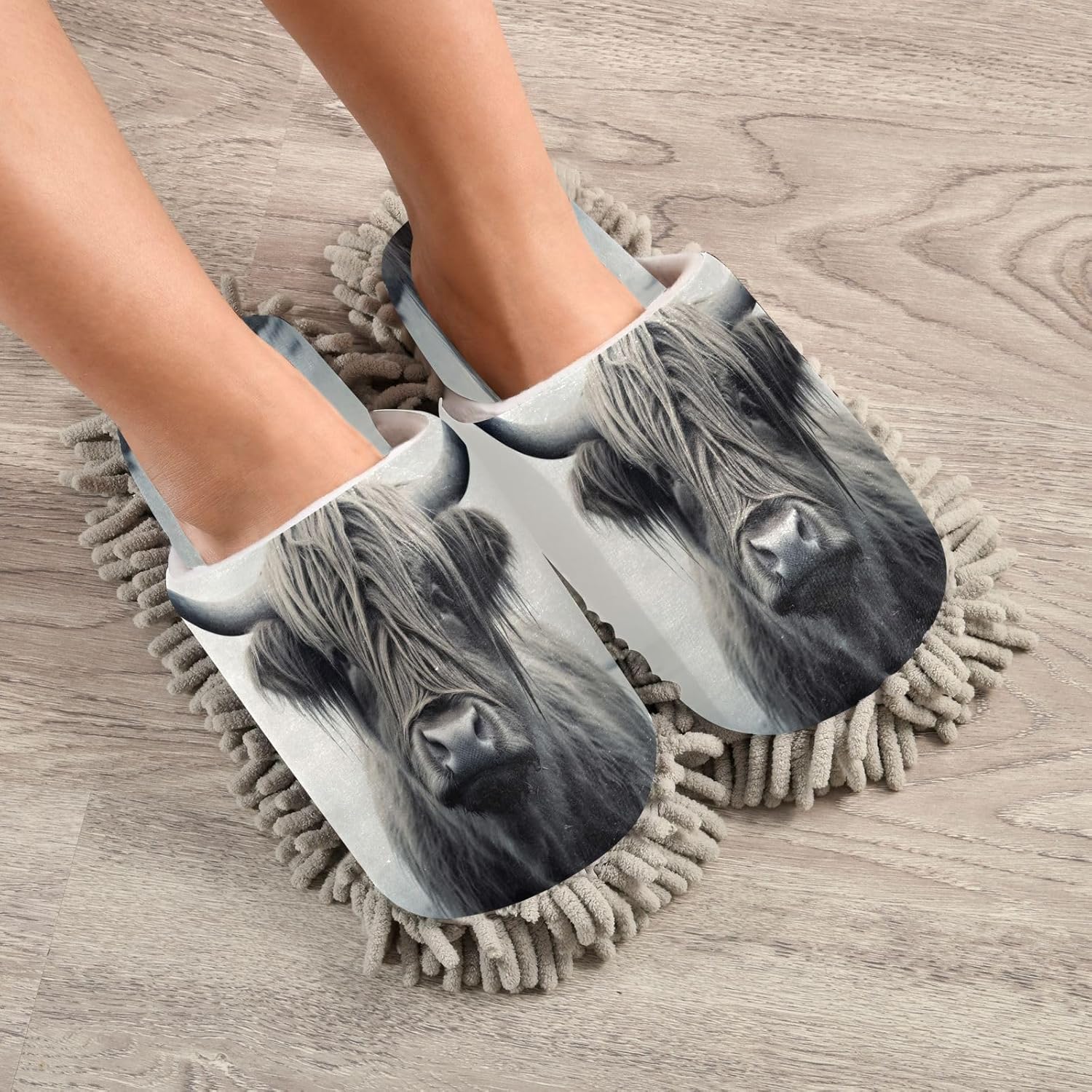 Zhirexin High Absorbency Cleaning Slippers