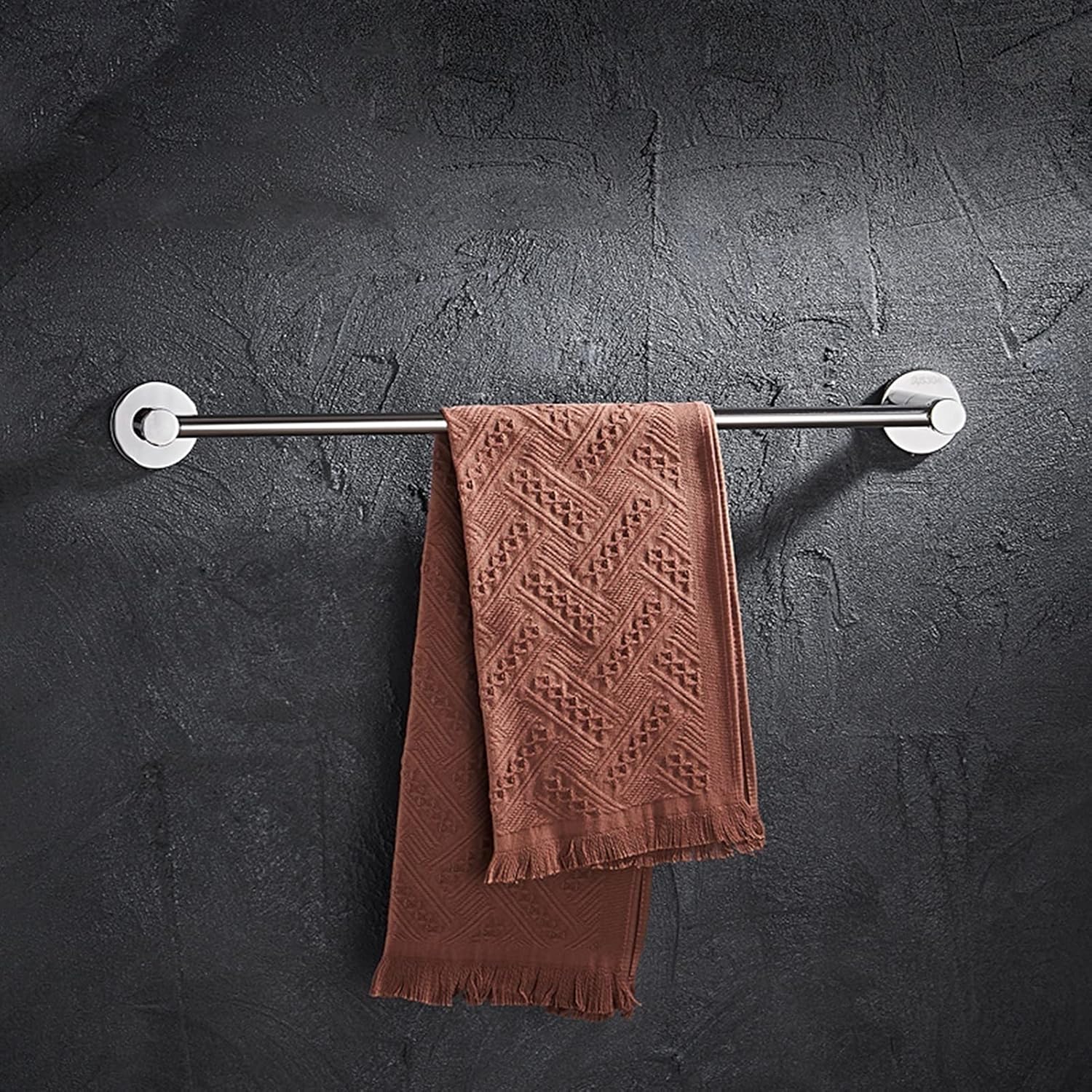 TiStm Towel Rack 30Cm Polished Silver Wall Mount