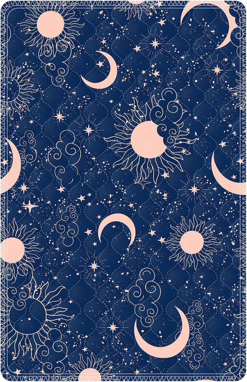MILDPLUS Washable Bed Pads 34X52 Reusable Underpads with Printed Design