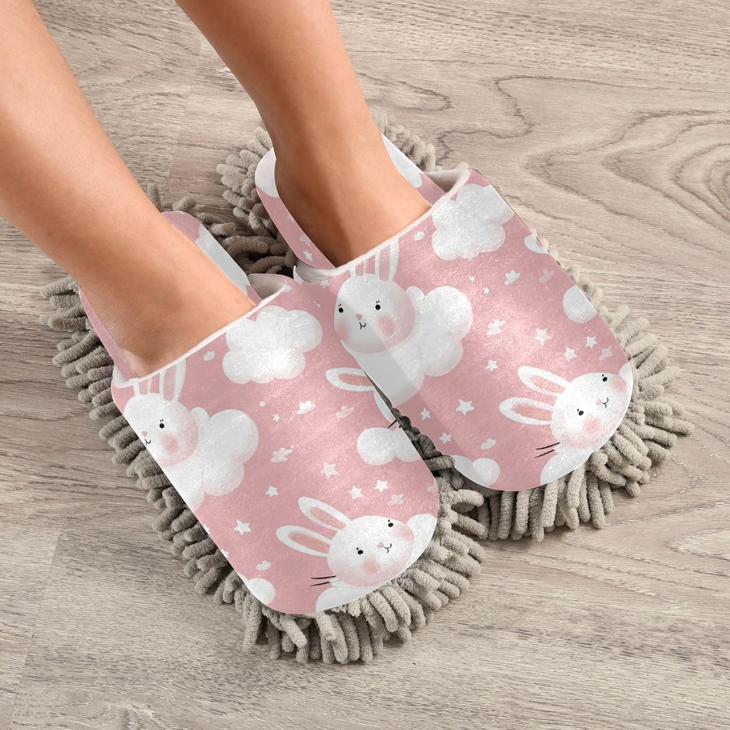 Zhirexin Soft Cleaning Slippers for Home Use